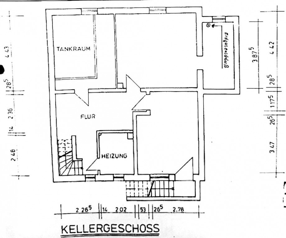 Grundriss KG Einfamilienhaus Selters