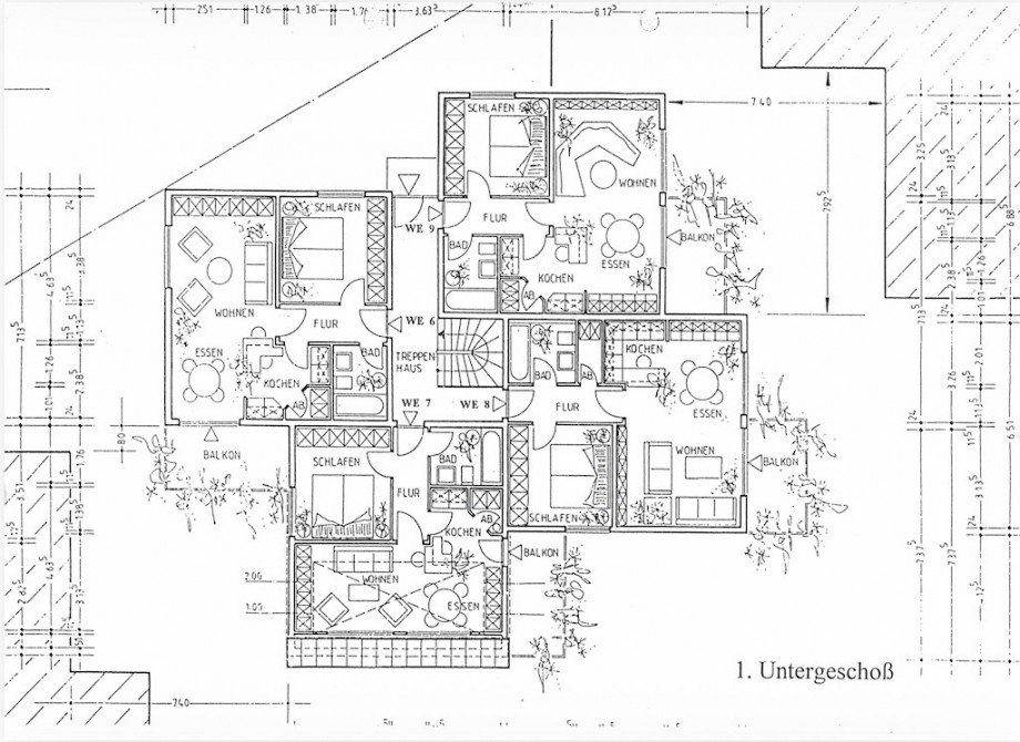 Grundriss WE 9 Wohnung Selters