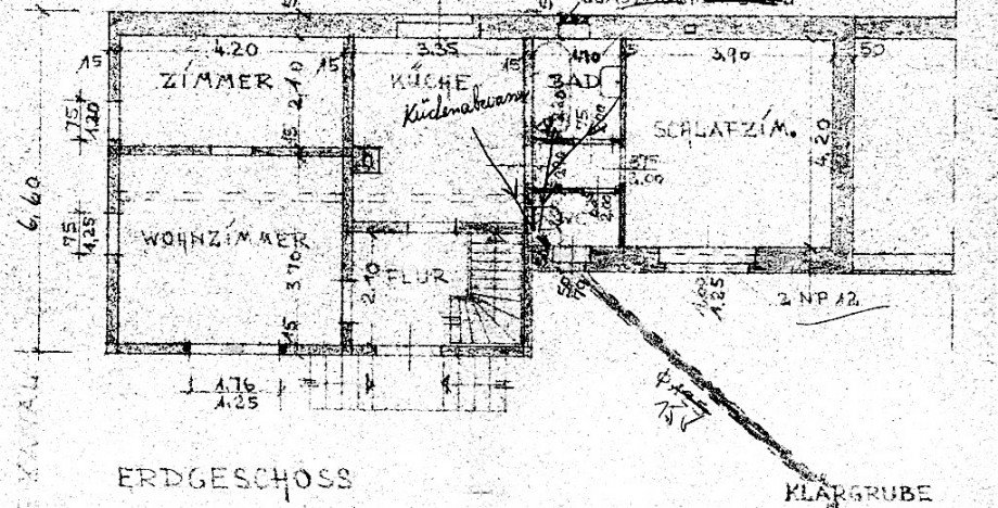 Grundriss EG Einfamilienhaus Selters/ M�nster