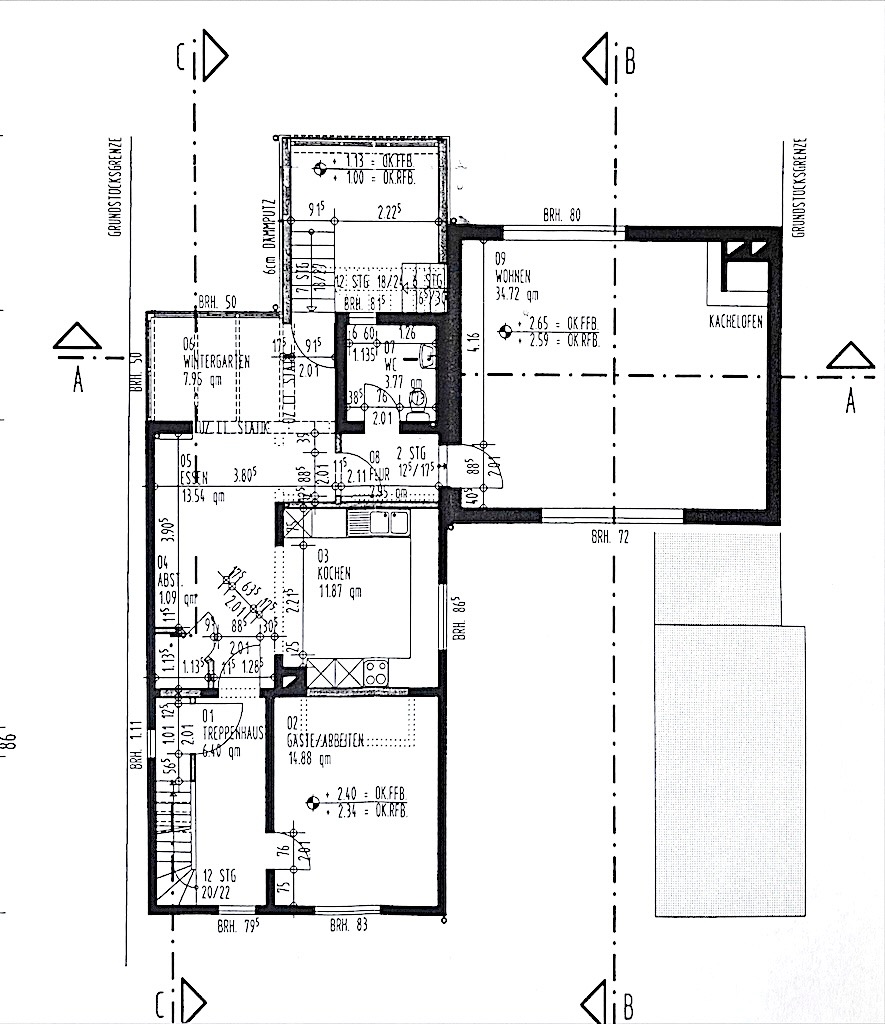 Grundriss OG Einfamilienhaus Selters/ Eisenbach
