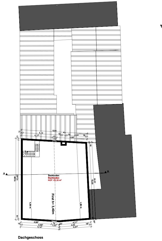 Grundriss DG Einfamilienhaus Selters