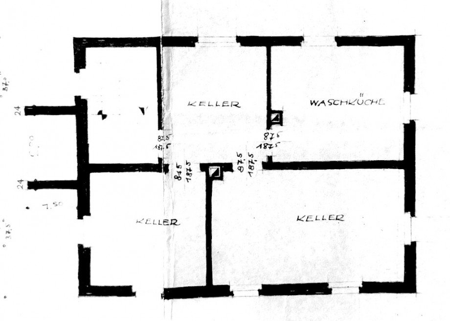 Grundriss KG Einfamilienhaus Flacht