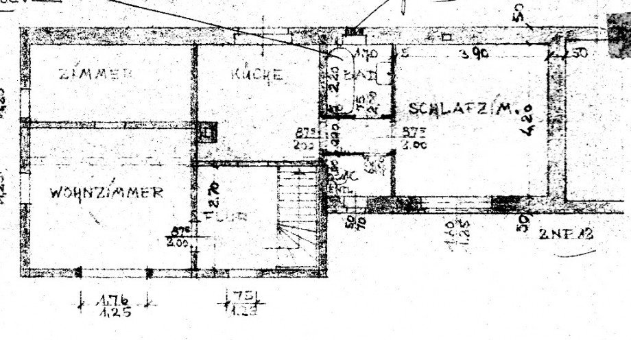 Grundriss OG Einfamilienhaus Selters/ M�nster