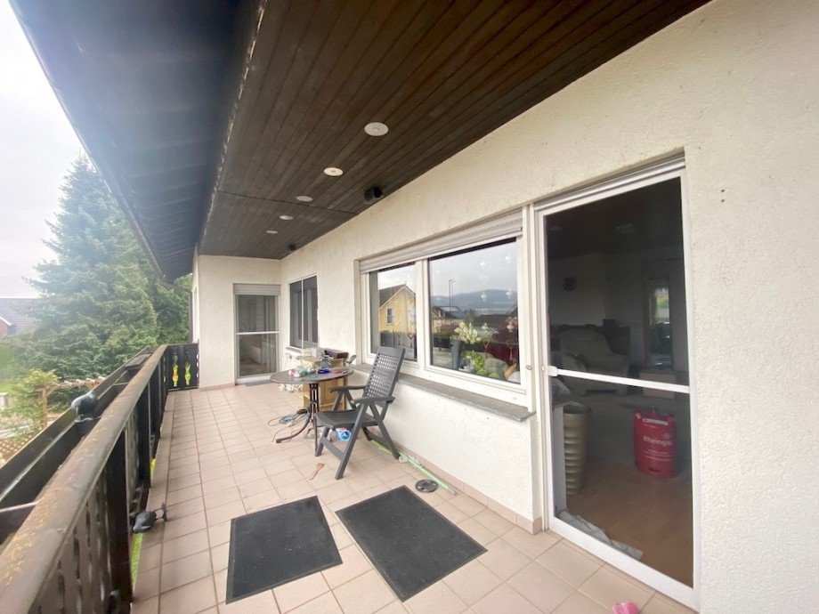 Balkon EG Einfamilienhaus Elbtal/ Dorchheim
