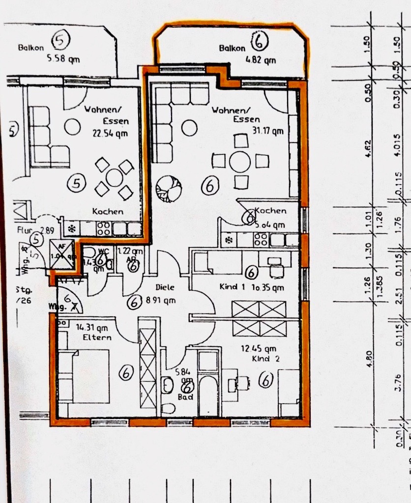 Grundriss Wohnung Brechen