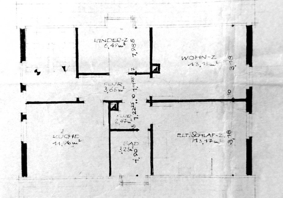 Grundriss DG Einfamilienhaus Flacht