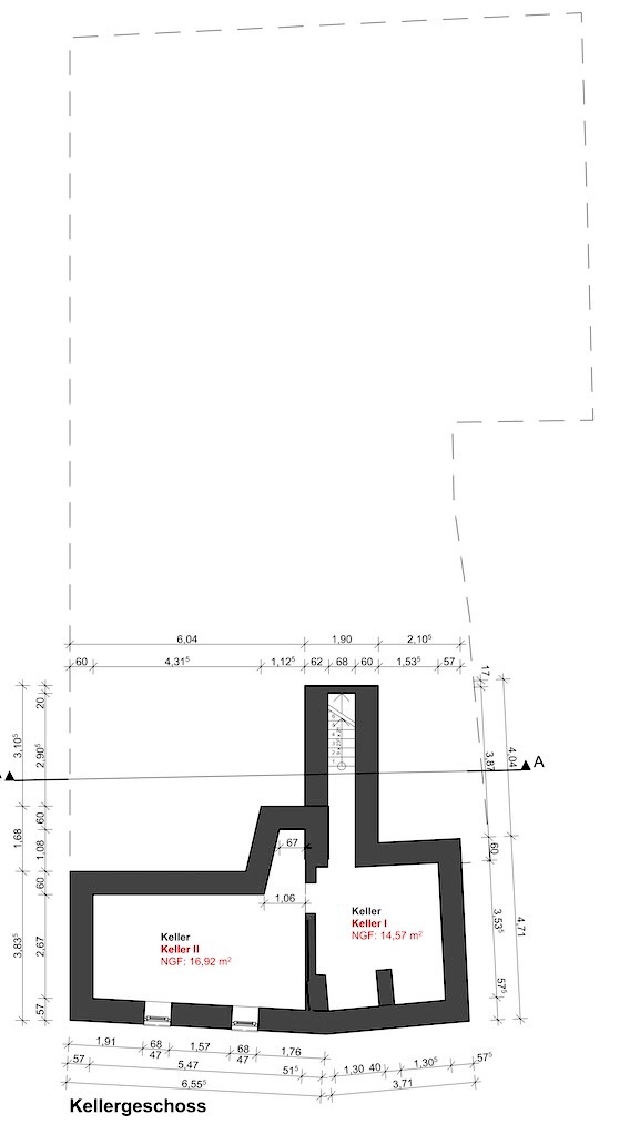 Grundriss KG Einfamilienhaus Selters